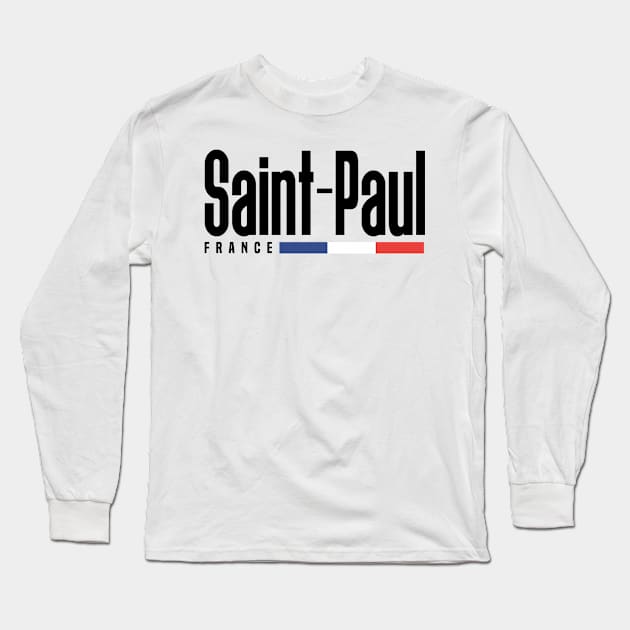 Saint Paul in France Long Sleeve T-Shirt by C_ceconello